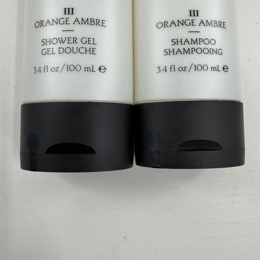 Lanvin Orange Ambre Shampoo‎ Shower Gel Travel Set 100ml